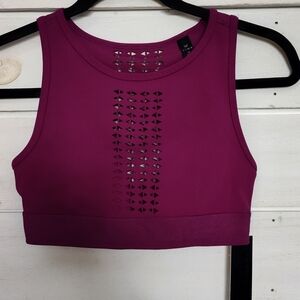 XX Vina Women's Magenta Perforated Sports Bra